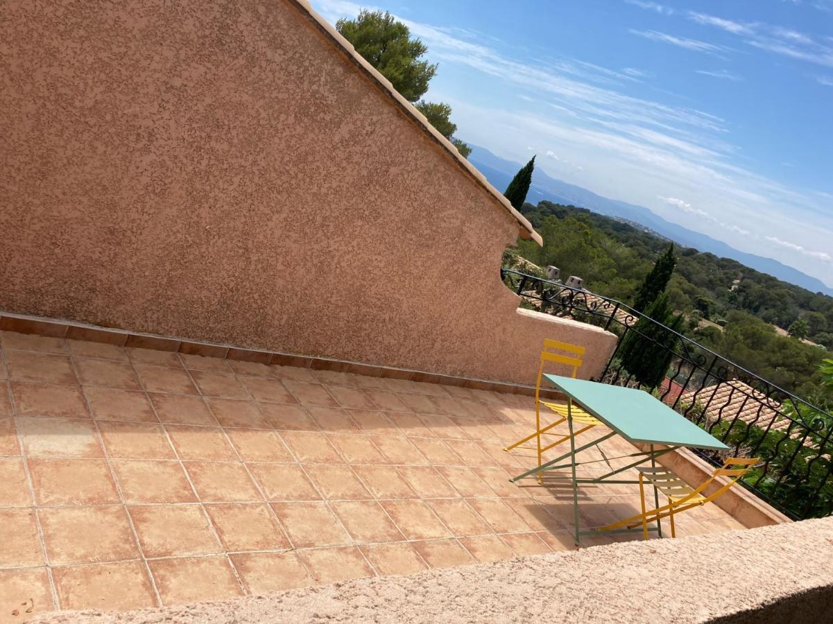10 A 12 Pers Famille Amateurs Randonnee Boulouris Panorama Saint Raphael Tennis Piscine Partage Exterior foto